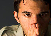 Worried man